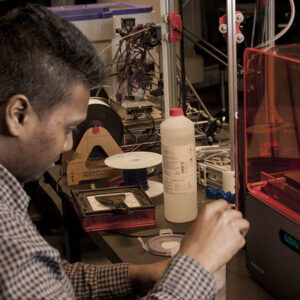Lab 3D Printing Study Abroad tech career Acceleration program