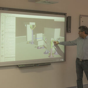 Zarbakhsh in 3D Design and 3D Printing Workshop