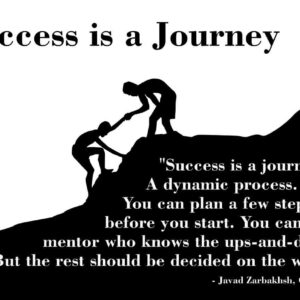 Success is a Journey Zarbakhsh Cademix Mentor Plan Career Quote