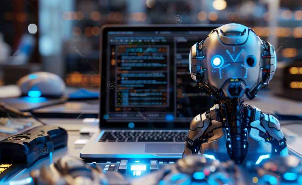 AI GPT Laptop CV Resume ChatGPT Job Artificial intelligence technology robotic 93