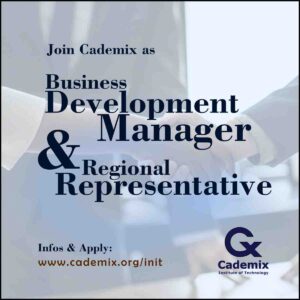 Business development manager and regional representative Join Cademix initiative hiring