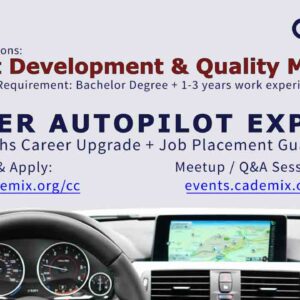 Cademix Career Autopilot Express Product Development Quality Manager Job Placement Europe Study Abroad Job Seekers Austria Germany Open to work vacancy CV Writing Upgrade