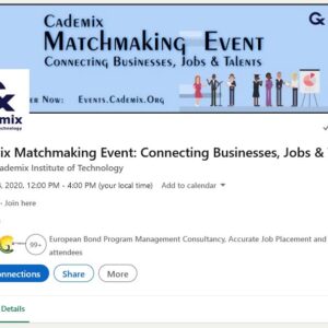 Cademix Matchmaking Event November 2020 Jobs Businesses Talents