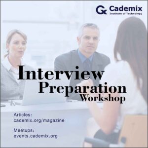 Job Interview Preparation Workshop Cademix Event Career Development