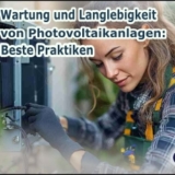 Wartung und Langlebigkeit von Photovoltaikanlagen ,Alireza Alidadi