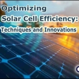 Optimizing Solar Cell Efficiency: Techniques and Innovations < Alireza Alidadi